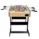 Calcio balilla pieghevole in legno chiaro Zizou