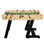Calcio balilla pieghevole in legno chiaro Zizou