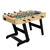 Calcio balilla pieghevole in legno chiaro Zizou