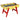 Calcio balilla giallo Stella Home