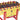 Calcio balilla Stella Retro Giallo
