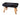 Babyfoot René Pierre Onyx Noir mat avec piètement noir